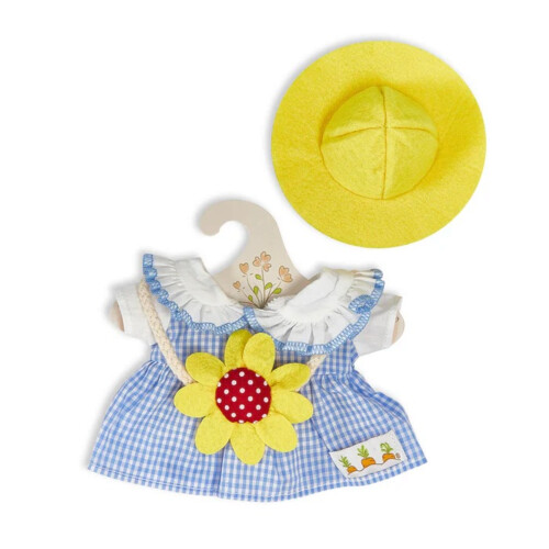 Bunnies By The Bay Kiddo's Closet Sunflower Dress Set