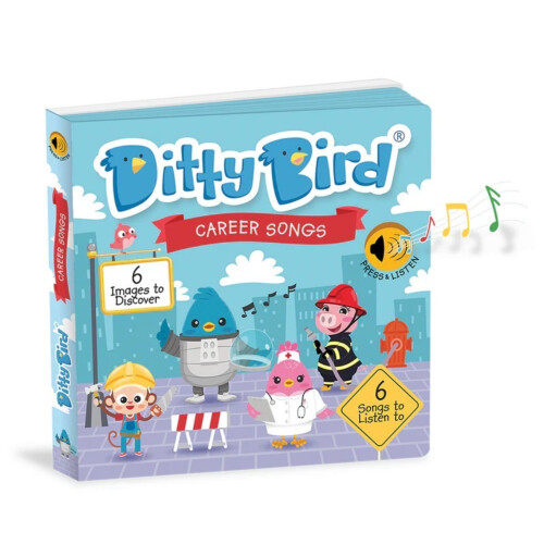 Ditty Bird Baby Sound Book - Career Songs