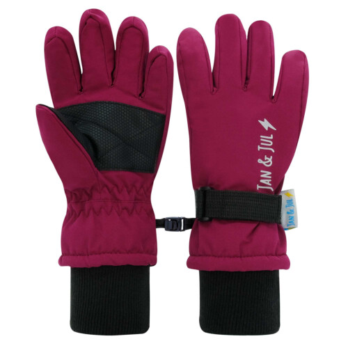 Jan & Jul Kids Waterproof Gloves - Wildberry M