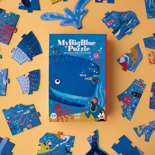 Londji Puzzle - My Big Blue 3/6 Ages