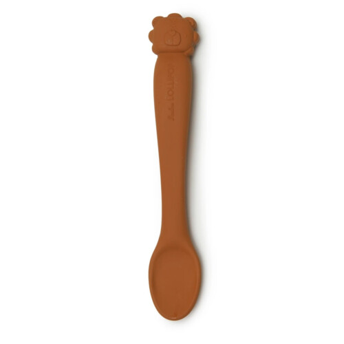 Loulou Lollipop Silicone Born to be Wild Feeding Spoon - Lion