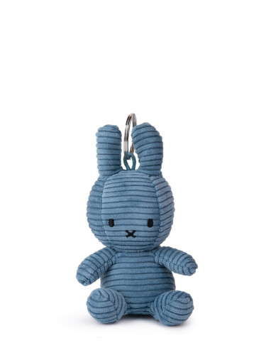 Miffy Keychain Corduroy Aviator Blue 10 cm - 4"