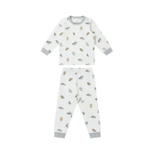 Nest Designs Long Sleeve Two-Piece PJ Set - Safawhee! - 2T-3T