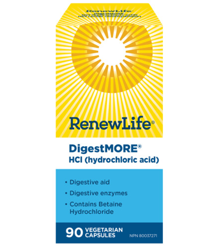 Renew Life DigestMORE HCI 90Vcaps