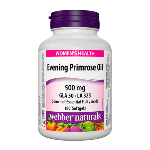 Webber Naturals Evening Primrose Oil Softgels 180Capsules @