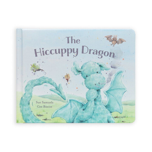 Jellycat Hiccuppy Dragon Book, The