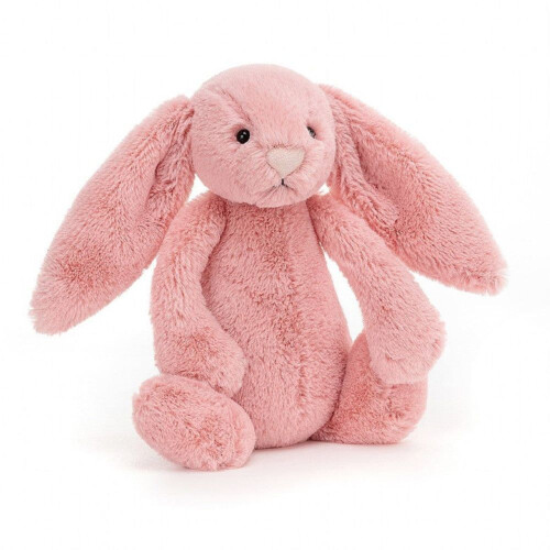 Jellycat Luxe Bashful Rosa Bunny Medium
