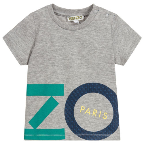 Kenzo Kids Baby Boys Cotton Logo T-Shirt