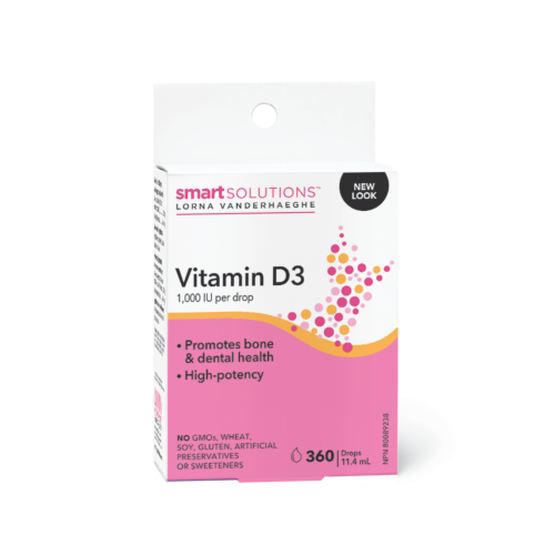 Smart Solutions Vitamin D3 Droplets 360ml @