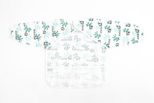 Nest Designs Bamboo Long Sleeve Bib Cover - A Quail Tale Too 6M-2T
