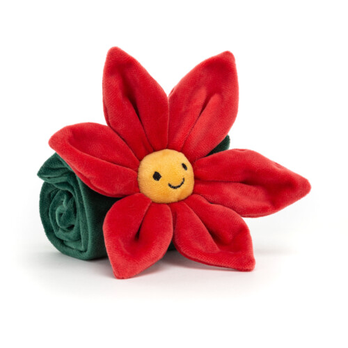Jellycat Fleury Poinsettia Soother