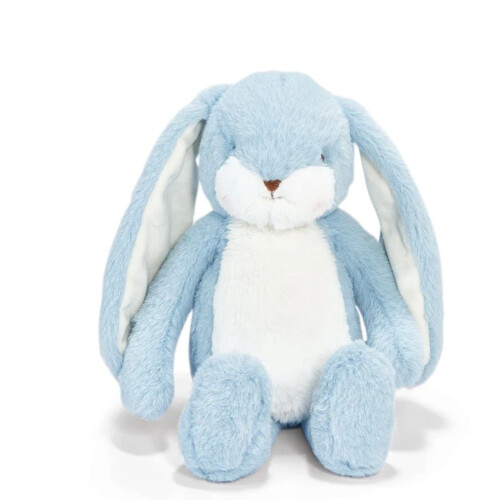 Bunnies By The Bay Little Nibble Floppy Bunny- Maui Blue 12"
