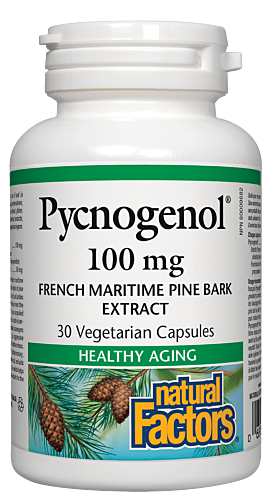Natural Factors Pycnogenol 100mg 30 VCapsules