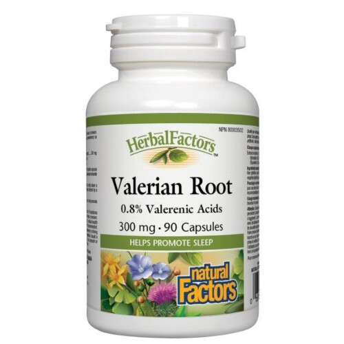Natural Factors Valerian Extract 300MG 90 Capsules