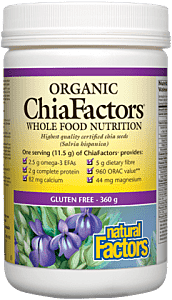 Natural Factors ChiaFactors Seeds 360g