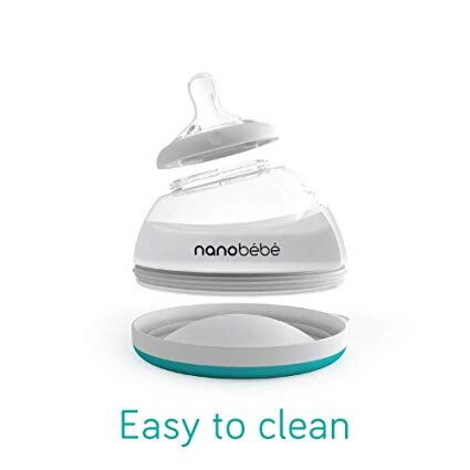 Nanobebe Transition Bottle Single Pack - Teal