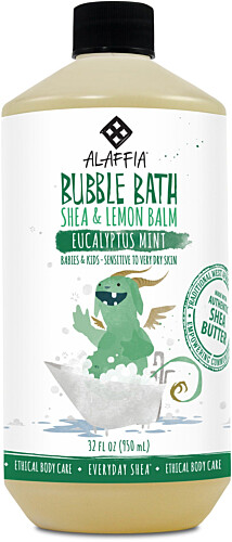 Alaffia Baby & Kid's Shea Bubble Bath Eucalyptus Mint 950ml