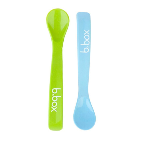 b.box Baby Spoon - Green/Blue