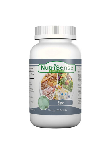 Nutrisense Zinc 10mg 100Tablets