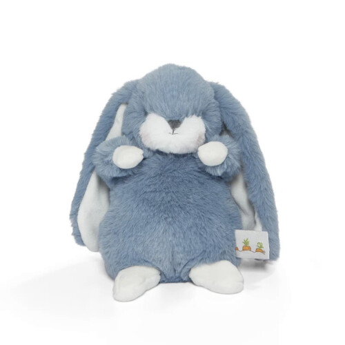 Bunnies By The Bay Tiny Nibble Bunny - Lavender Lustre 8"