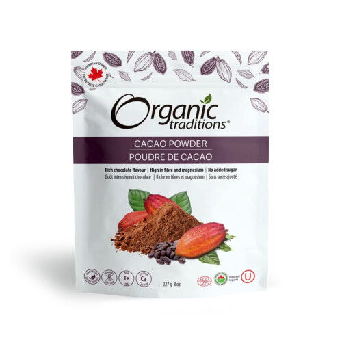 Organic Traditions Cacao Powder 227g @
