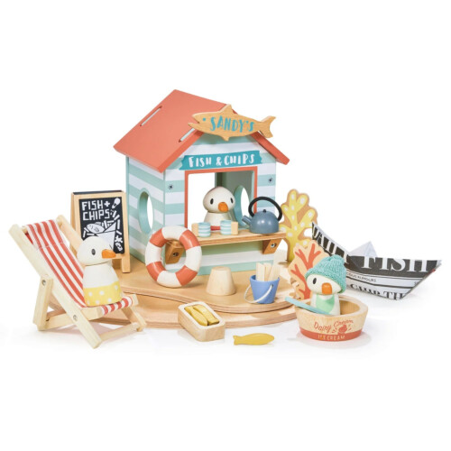 Tender Leaf Toys Sandy's Beach Hut 3+ Years