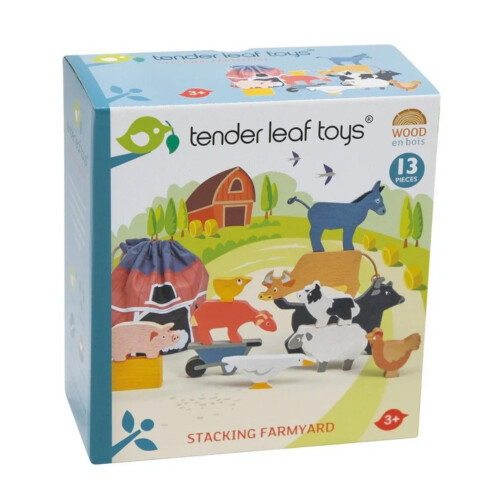 Tender Leaf Toys Stacking Farmyard