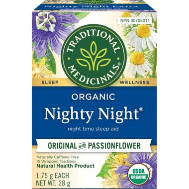 Traditional Medicinals Organic Nighty Night Tea 16 Count