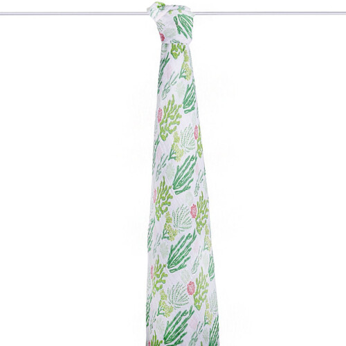 Aden & Anais Classic Swaddle Single in Box - Cactus Blooms