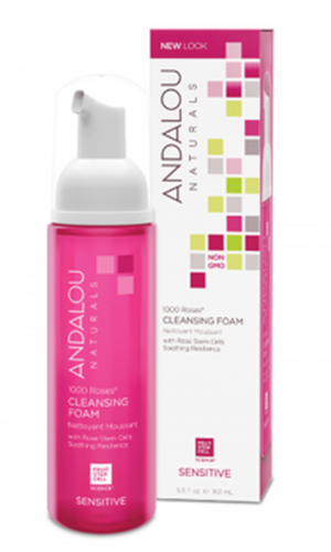 ANDALOU naturals 1000 Roses Cleansing Foam Sensitive 163ml @