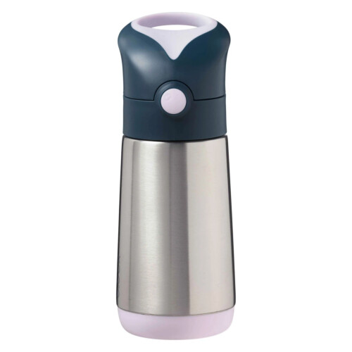 b.box Insulated Drink Bottle 350ml - Indigo Rose