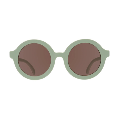 Babiators Euro Round Sunglasses - All The Rage Sage - 0-2 Years