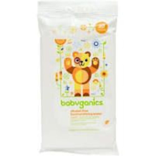 Babyganics Hand Sani Wipes 20 Wipes