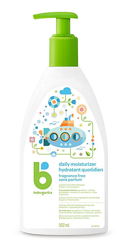 Babyganics Moisturizing Daily Lotion Fragrance Free 17oz 502ml
