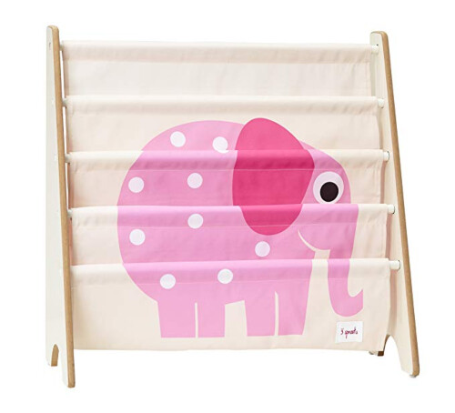 3 Sprouts Book Rack elephant