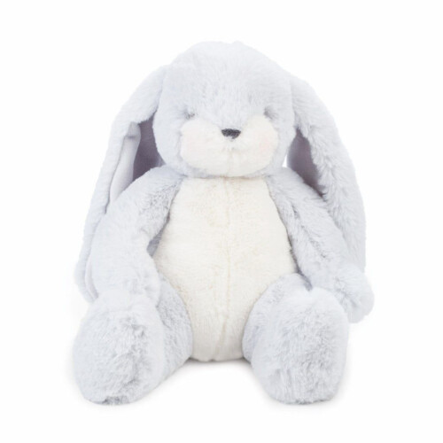 Bunnies By The Bay Little Floppy Nibble Bunny Plush Toy 12" - Gray