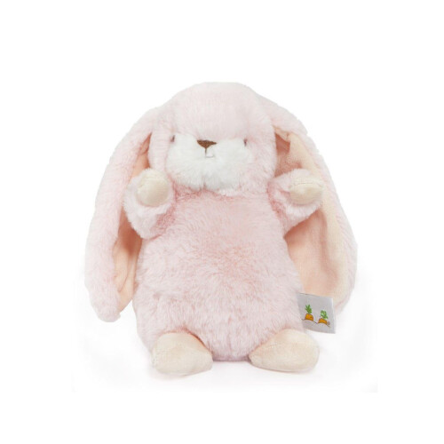 Bunnies By The Bay Tiny Nibble Bunny Plush Toy 8" - Pink