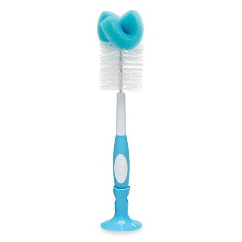 Dr Brown's Natural Flow Deluxe Baby Bottle Brush - Blue