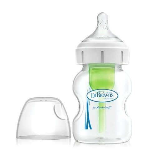 Dr Brown's Natural Flow Options Wide Neck PP Bottle - 5oz 150ml Single Pack