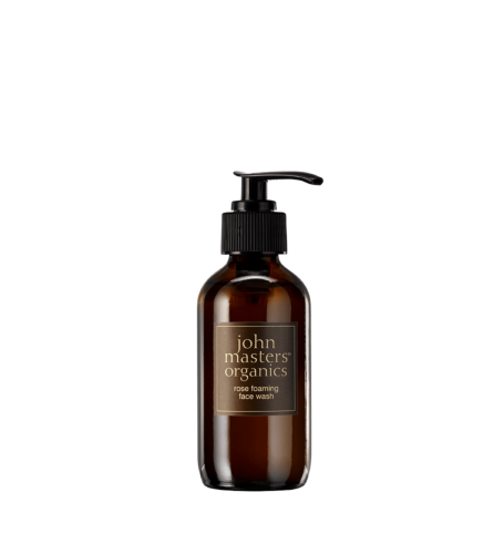 John Masters Organics Rose Foaming Face Wash for Normal & Dry Skin 112ml