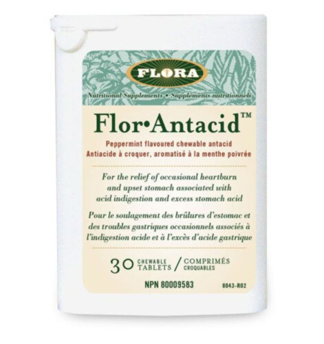Flora Flor Antacid 446mg 30Tablets