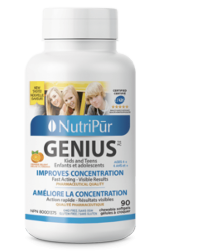 NutriPur Genius Kids & Teens 90 Softgels