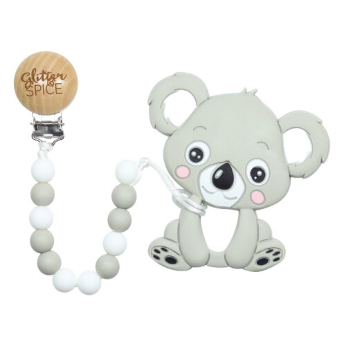 Glitter & Spice Kids  Silicone Teething Necklace -BFF Koala
