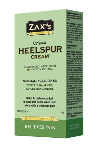 Zax's Heelspur Cream Relieves Pain 35g