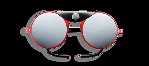 IZIPIZI SUN Glacier Red Soft Black Sshields Wh MIR Lens Cat4 +0,00
