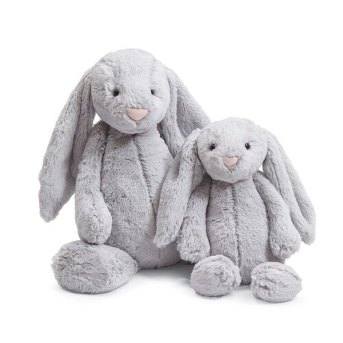 Jellycat Bashful Grey Bunny Medium