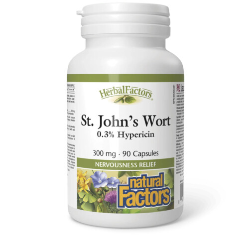 Natural Factors St John Wort Extract 300MG 90 Capsules