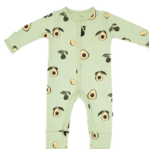 Kyte Baby Romper in Avocado - 3-6 Months