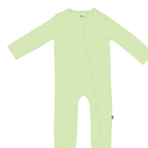 Kyte Baby Zippered Romper in Pistachio - 3-6 Months