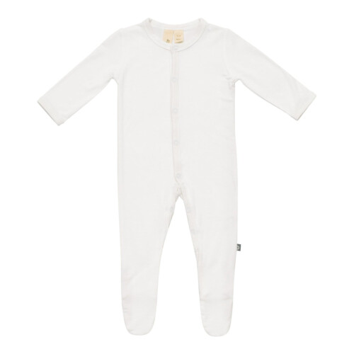 Kyte Baby Footie in Cloud - Cloud  6-12 months
